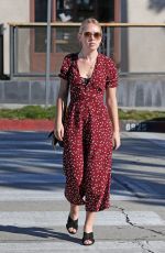 TANYA BURR Out and About in os Angeles 02/07/2019