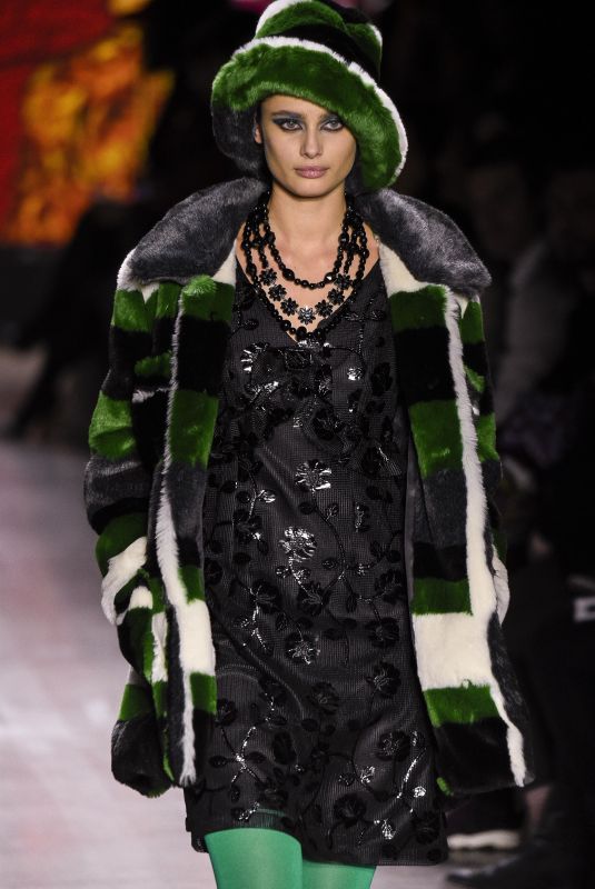 TAYLOR HILL at Anna Sui Runway Show in New York 02/11/2019
