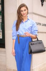 TAYLOR HILL Leaves Ralph Lauren Fashion Show in New York 02/07/2019