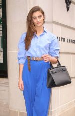 TAYLOR HILL Leaves Ralph Lauren Fashion Show in New York 02/07/2019