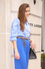 TAYLOR HILL Leaves Ralph Lauren Fashion Show in New York 02/07/2019