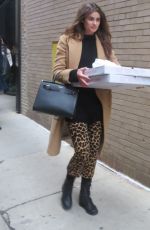 TAYLOR HILL Out for Pizza in New York 02/11/2019