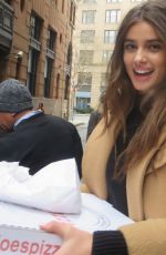TAYLOR HILL Out for Pizza in New York 02/11/2019