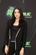 TAYLOR ORTEGA at Kim Possible Premiere in Los Angeles 02/12/2019