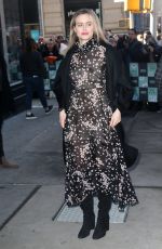 TAYLOR SCHILLING Arrives at AOL Build in New York 02/05/2019