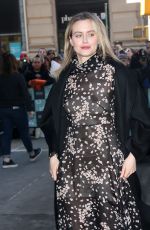 TAYLOR SCHILLING Arrives at AOL Build in New York 02/05/2019