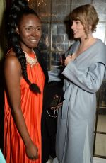 TAYLOR SWIFT and DEBORAH ABABIO at British Vogue Fashion and Film Bafta Party 02/10/2019