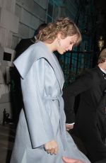 TAYLOR SWIFT and Joe Alwyn Leaves Vogue Bafta Party in London 02/10/2019