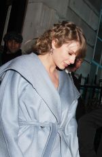 TAYLOR SWIFT and Joe Alwyn Leaves Vogue Bafta Party in London 02/10/2019