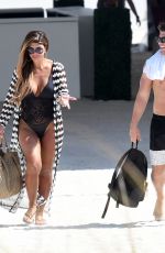 TERESA GIUDICE in Swimsuit at a Beach in Miami 02/22/2019