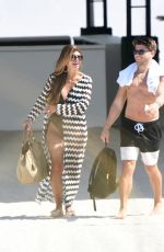 TERESA GIUDICE in Swimsuit at a Beach in Miami 02/22/2019