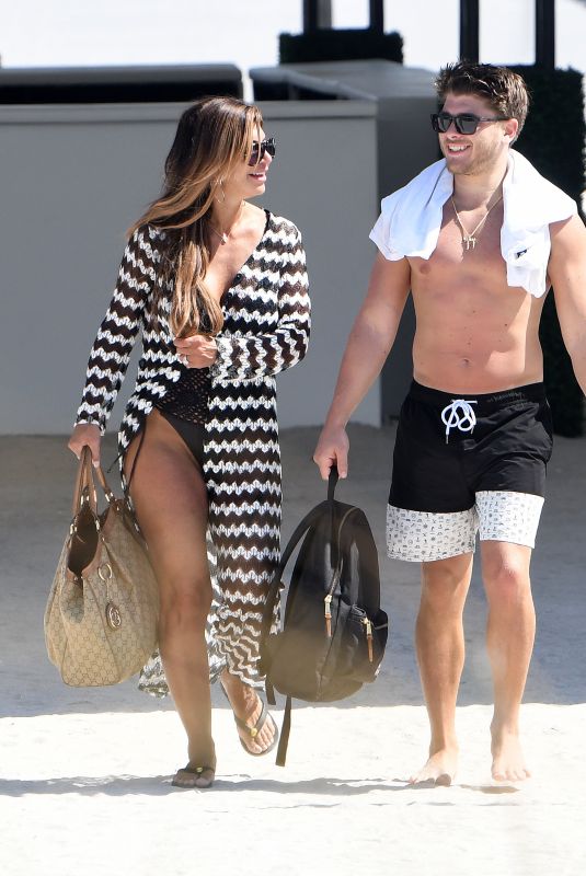 TERESA GIUDICE in Swimsuit at a Beach in Miami 02/22/2019