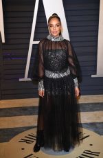 TESSA THOMPSON at Vanity Fair Oscar Party in Beverly Hills 02/24/2019