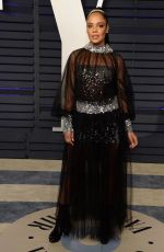 TESSA THOMPSON at Vanity Fair Oscar Party in Beverly Hills 02/24/2019