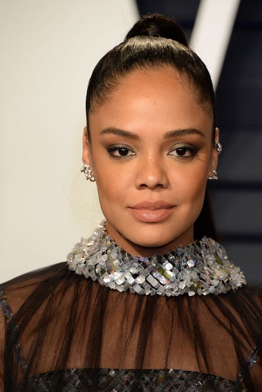 TESSA THOMPSON at Vanity Fair Oscar Party in Beverly Hills 02/24/2019