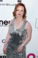 THORA BIRCH at Elton John Aids Foundation Oscar Party in Hollywood 02/24/2019