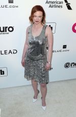 THORA BIRCH at Elton John Aids Foundation Oscar Party in Hollywood 02/24/2019