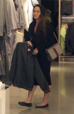 TIA CARRERE Shopping at Nike Store n Beverly Hills 02/12/2019