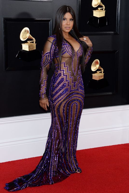 TONI BRAXTON at 61st Annual Grammy Awards in Los Angeles 02/10/2019