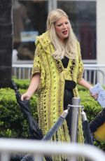 TORI SPELLING Arrives Late to The Lego 2 Premiere in Los Angeles 02/02/2019