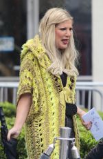 TORI SPELLING Arrives Late to The Lego 2 Premiere in Los Angeles 02/02/2019