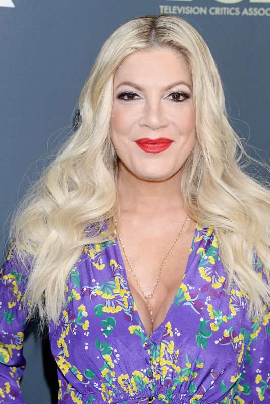 TORI SPELLING at 2019 TCA Winter Tour in Los Angeles 02/06/2019