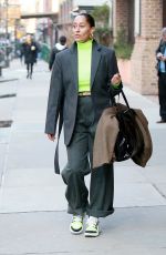 TRACEE ELLIS ROSS Out and About in New York 02/15/2019
