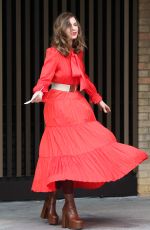 TRINNY WOODALL at ITV Studios in London 02/08/2019