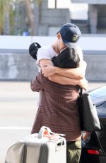 VANESSA HUDGENS and Austin Butler Kissing at LAX Airport in Los Angeles 02/26/2019