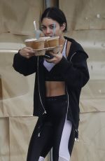 VANESSA HUDGENS Out for Coffee in Los Feliz 02/26/2019