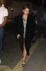 VANESSA WHITE Celebrates Her Sisters Birthday in London 02/22/2019