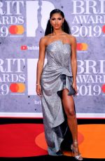 VICK HOPE at Brit Awards 2019 in London 02/20/2019