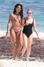 VICK HOPE in Bikini at a Beach in Tulum 02/16/2019