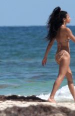 VICK HOPE in Bikini at a Beach in Tulum 02/16/2019