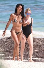 VICK HOPE in Bikini at a Beach in Tulum 02/16/2019