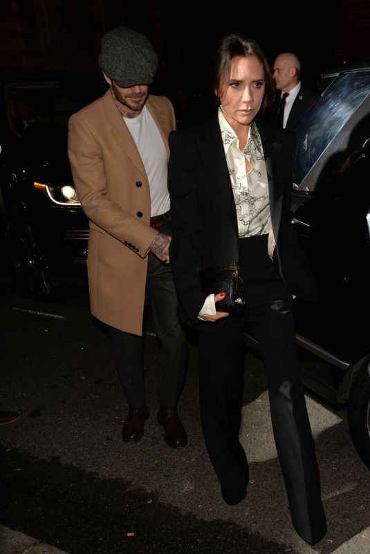 VICTORIA and David BECKHAM at Mark