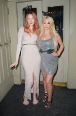 VICTORIA CLAY and JODIE WESTON at Mortons Mayfair in London 01/29/2019