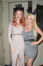 VICTORIA CLAY and JODIE WESTON at Mortons Mayfair in London 01/29/2019