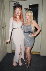 VICTORIA CLAY and JODIE WESTON at Mortons Mayfair in London 01/29/2019