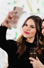 VICTORIA JUSTICE and MADISON REED at Saks Celebration in New York 02/07/2019