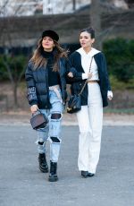 VICTORIA JUSTICE and MADISON REED Out at Central Park in New York 02/12/2019