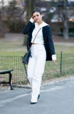 VICTORIA JUSTICE and MADISON REED Out at Central Park in New York 02/12/2019