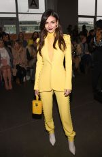 Victoria Justice - Pamella Roland fashion show in NYC 2/7/19