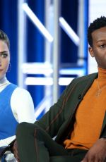 VIOLETT BEANE at God Friended Me Panel at 2019 Winter TCA Tour in Pasadena 01/30/2019