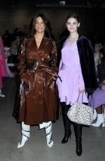 VIRGINIA GARDNER and VERONCA WEBB at Tibi Runway Show in New York 02/10/2019