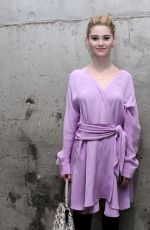 VIRGINIA GARDNER and VERONCA WEBB at Tibi Runway Show in New York 02/10/2019