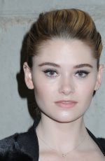 VIRGINIA GARDNER and VERONCA WEBB at Tibi Runway Show in New York 02/10/2019