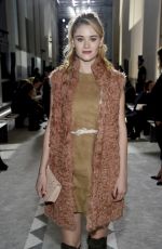 VIRGINIA GARDNER at Longchamp Show at New York Fashion Week 02/09/2019