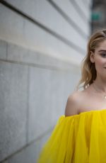VIRGINIA GARDNER at New York Fashion Week 02/11/2019