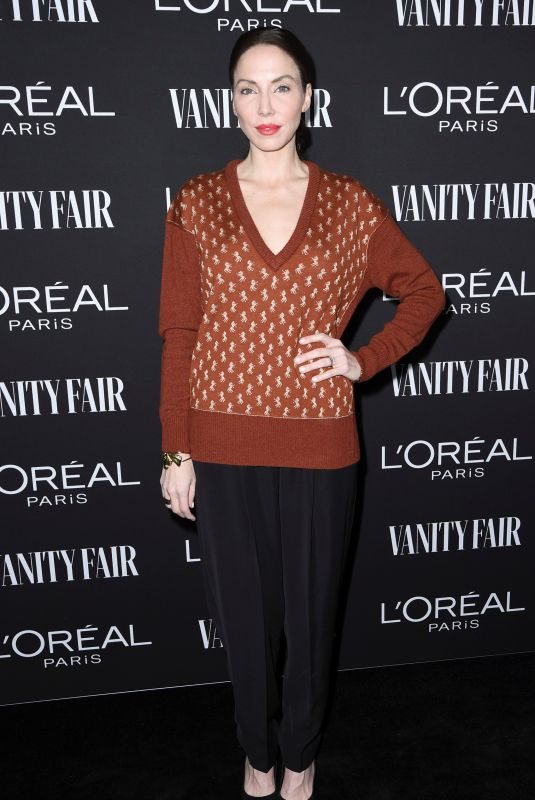 WHITNEY CUMMINGS at Vanity Fair & L’Oreal Paris Celebrate New Hollywood in Los Angeles 02/19/2019